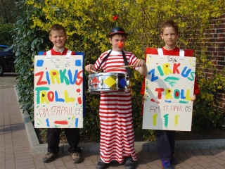 Foto: Clowns vom Zirkus Troll