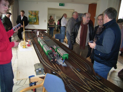 Foto von der LGB-Bahn Ausstellung